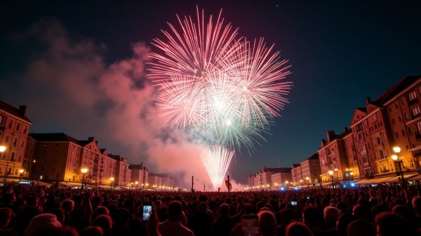 Des idées captivantes pour vos feux d’artifice du nouvel an