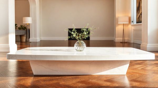 Sélection des meilleures tables basses en marbre pour votre intérieur